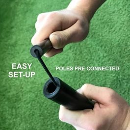 שער כדורגל ELITE מקצועי 363742 בגודל 2/1 מטר QUICKPLAY