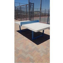 שולחן פינג פונג בטון 440901 בשילוב מתכת מבית CITYSPORT