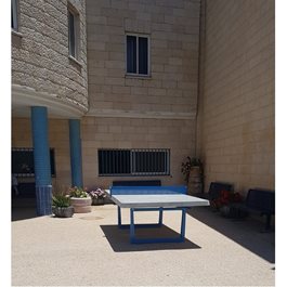 שולחן פינג פונג בטון 440901 בשילוב מתכת מבית CITYSPORT