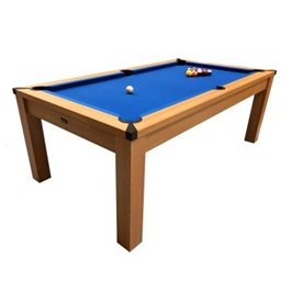 שולחן ביליארד/פול 100150 Semi Pro בגודל 7 פיט פלטת עץ, כולל סט אביזרים Riley אנגליה