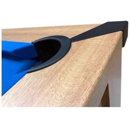 שולחן ביליארד/פול 100150 Semi Pro בגודל 7 פיט פלטת עץ, כולל סט אביזרים Riley אנגליה