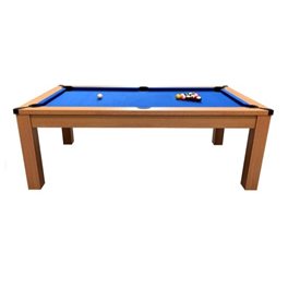 שולחן ביליארד/פול 100150 Semi Pro בגודל 7 פיט פלטת עץ, כולל סט אביזרים Riley אנגליה