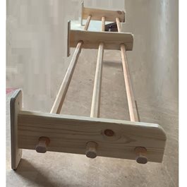 מדף אחסון עץ 100184 במידה 150/060 ס"מ מבית CITYSPORT