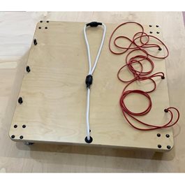 עגלת עגלת משטחים מעץ 80/60 ס"מ 100207 מבית CITYSPORT