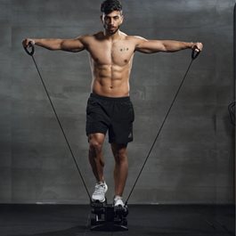מיני סטפר ביתי מקצועי עם גומיות התנגדות 100339 מבית CITYSPORT