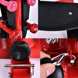 סטפר ביתי מתקדם 100340 כולל 2 זוגות משקולות + זוג גומיות מתנה מבית CITYSPORT