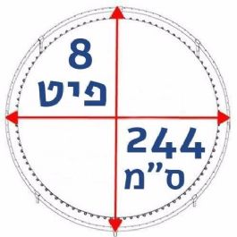 משטח קפיצה לטרמפולינה