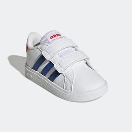 נעלי אופנה לתינוקות ADIDAS GRAND COURT 100510 בצבע לבן/כחול