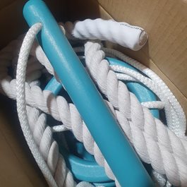 מתקן ספורט/נינג'ה מתקפל לילדים צבעוני סט חבלים מלא 329910 מבית CITYSPORT