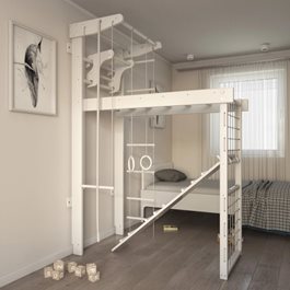 מתקן ספורט לילדים בצבע לבן סט מלא 100891 מבית CITYSPORT