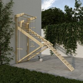 מתקן ספורט לילדים טבעי לחצר כולל סט מלא 100898 מבית CITYSPORT