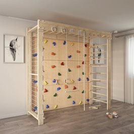 מתקן ספורט לילדים משודרג כולל קיר טיפוס 100901 מבית CITYSPORT