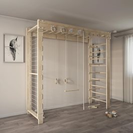 מתקן ספורט לילדים משודרג כולל קיר טיפוס 100901 מבית CITYSPORT