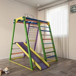 מתקן ספורט לפעוטות ביתי מתקפל 100927 בצבע קשט