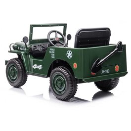 ג'יפ ממונע 12V לילדים 100944 וויליס מבית CITYSPORT