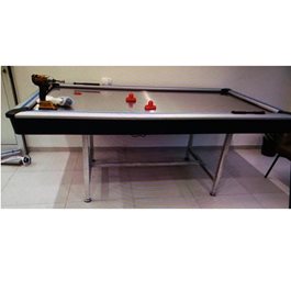 שולחן הוקי 7 פיט משטח אלומיניום ורגלי מתכת מחוזקים 100995 מבית CITYSPORT