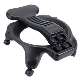 כיסא פיזיו עם משענת וגלגלים בקוטר 45, 55, 65 ס"מ לבחירה 474909 מבית CITYSPORT