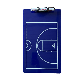לוח טקטי עם קליפס כדורסל (כחול) 101132 מבית CITYSPORT