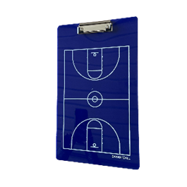 לוח טקטי עם קליפס כדורסל (כחול) 101132 מבית CITYSPORT