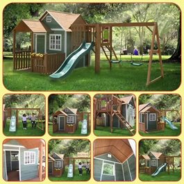 בית עץ לילדים דגם סיהרא 101139 שעות של הנאה ופעילות לילדים בכל הגילאים