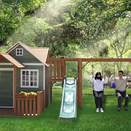 בית עץ לילדים דגם סיהרא 101139 שעות של הנאה ופעילות לילדים בכל הגילאים