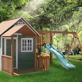 בית עץ לילדים דגם סיהרא 101139 שעות של הנאה ופעילות לילדים בכל הגילאים