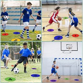 סט ספוטים ANTI SLIP לרצפה 48132 ספרות 1-10 מבית CITYSPORT
