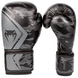כפפות איגרוף 101392 VENUM Defender Contender 2.0 בצבע שחור/אפור