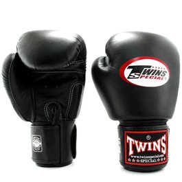 כפפות איגרוף עור Twins BGVL3 101398 בצבע שחור