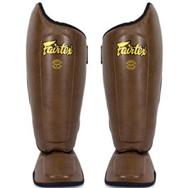 מגני רגליים 101444 Fairtex SP8 PU בצבע חום