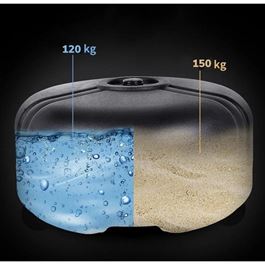 בובת אגרוף מתכווננת מגובה 153-178 ס"מ בדמות אדם 101813 מבית CITYSPORT