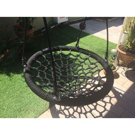 נדנדת קן ציפור ציבורית בקוטר 1 מטר 101895 צבע שחור מבית CITYSPORT