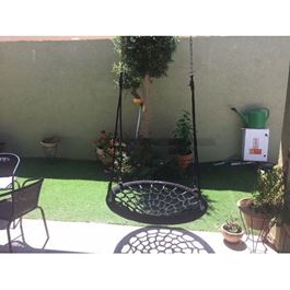 נדנדת קן ציפור ציבורית בקוטר 1 מטר 101895 צבע שחור מבית CITYSPORT