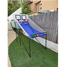 מתקן סל זוגי מתקפל פרופיל עבה למוסדות 528017 מבית CITYSPORT