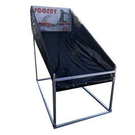 מתקן סל זוגי מתקפל פרופיל עבה למוסדות 528017 מבית CITYSPORT