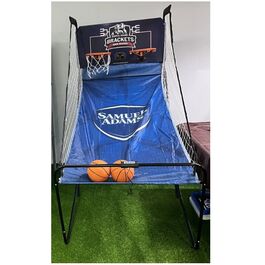 מתקן כדורסל זוגי איכותי צינורות עבים משטח בד 101972 מבית CITYSPORT