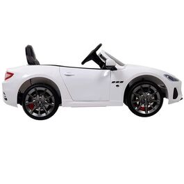 מכונית ממונעת לילדים 12V מזראטי ספורט 101986 דגם S302 - צבע לבן