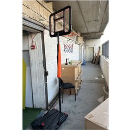 מתקן סל מתכוונן 1.55 מטר עד 2.6 מטר 242004 עם בסיס גלגלים להזזה נוחה מבית CITYSPORT