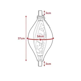 אגס מהירות מקצועי ריצפה/תקרה 242041 RDX עשוי עור PU איכותי