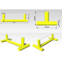 רשת כדור עף לבריכה 242133 מבית CITYSPORT