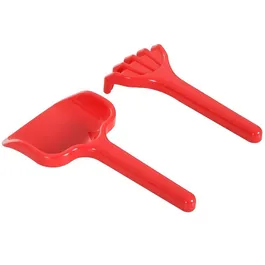 טרקטור פדלים לילדים עם עגלה מתחברת ו 2 כלי חפירה 242177 מבית CITYSPORT