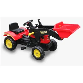 טרקטור פדלים לילדים עם כף קדמית עולה ויורדת ושילדת ברזל 242179 מבית CITYSPORT