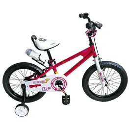 אופניים לילדים פריסטייל 242190 בגודל 12 אינץ' עם גלגלי עזר לגילאי 2.5-3