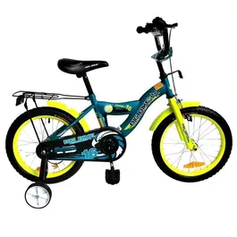 אופניים לילדים ביג בייק 242194 בגודל 16 אינץ' עם גלגלי עזר לגילאי 4-5