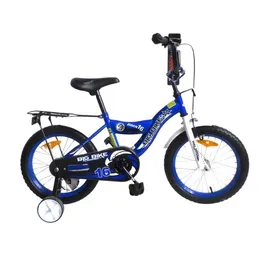 אופניים לילדים ביג בייק 242194 בגודל 16 אינץ' עם גלגלי עזר לגילאי 4-5