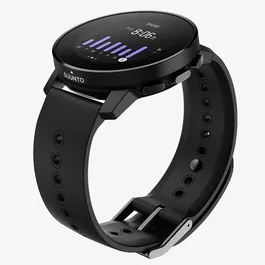 שעון מולטי ספורט 242294 דגם Peak 9 מבית סונטו SUUNTO All Black Titanium