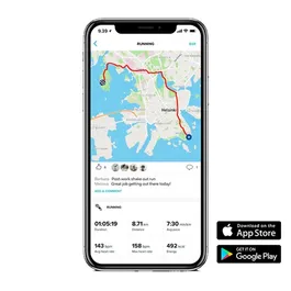 שעון מולטי ספורט 242299 דגם BARO 9 מבית סונטו SUUNTO Black