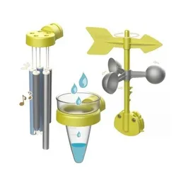 ערכת מזג האוויר 242313 הכוללת פעמון רוח, שבשבת ומד גשם מבית CITYSPORT