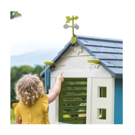 ערכת מזג האוויר 242313 הכוללת פעמון רוח, שבשבת ומד גשם מבית CITYSPORT