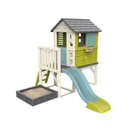 בית לילדים 242316 כולל מגלשה וארגז חול מבית CITYSPORT תוצרת צרפת